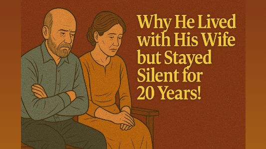 Why He Lived with His Wife but Stayed Silent for 20 Years!